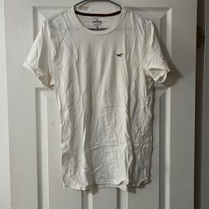 White Hollister tee shirt